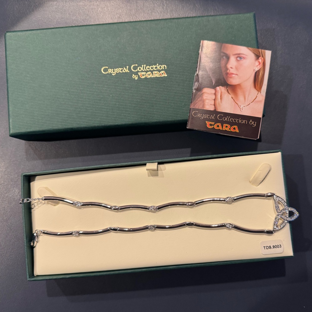 Irish Celtic knot necklaces, never been worn in original box